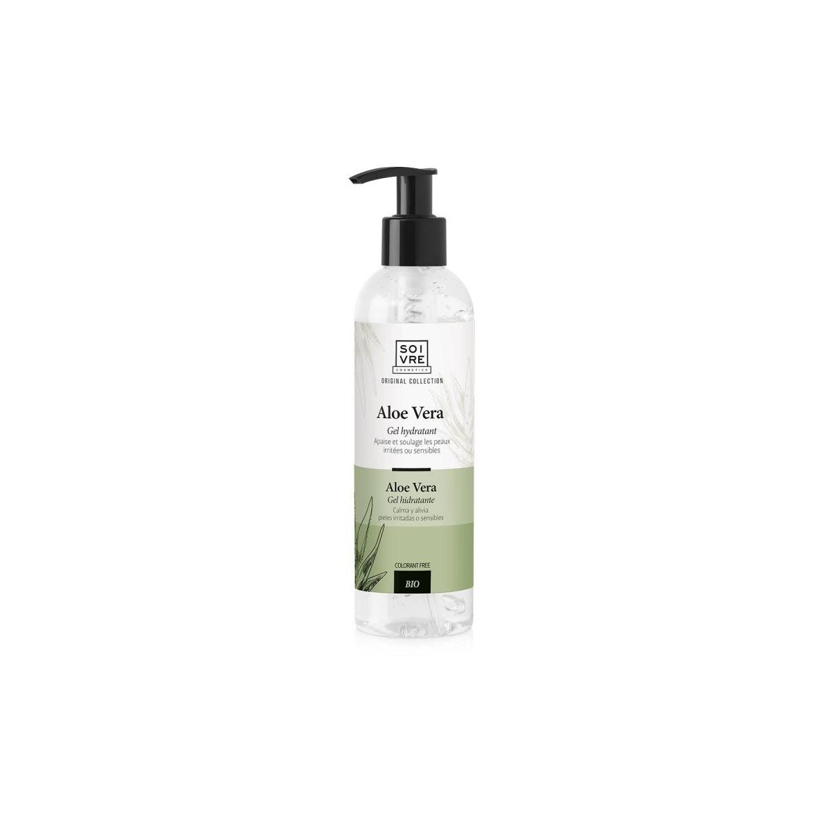 soivre gel hidratante aloe vera 250ml