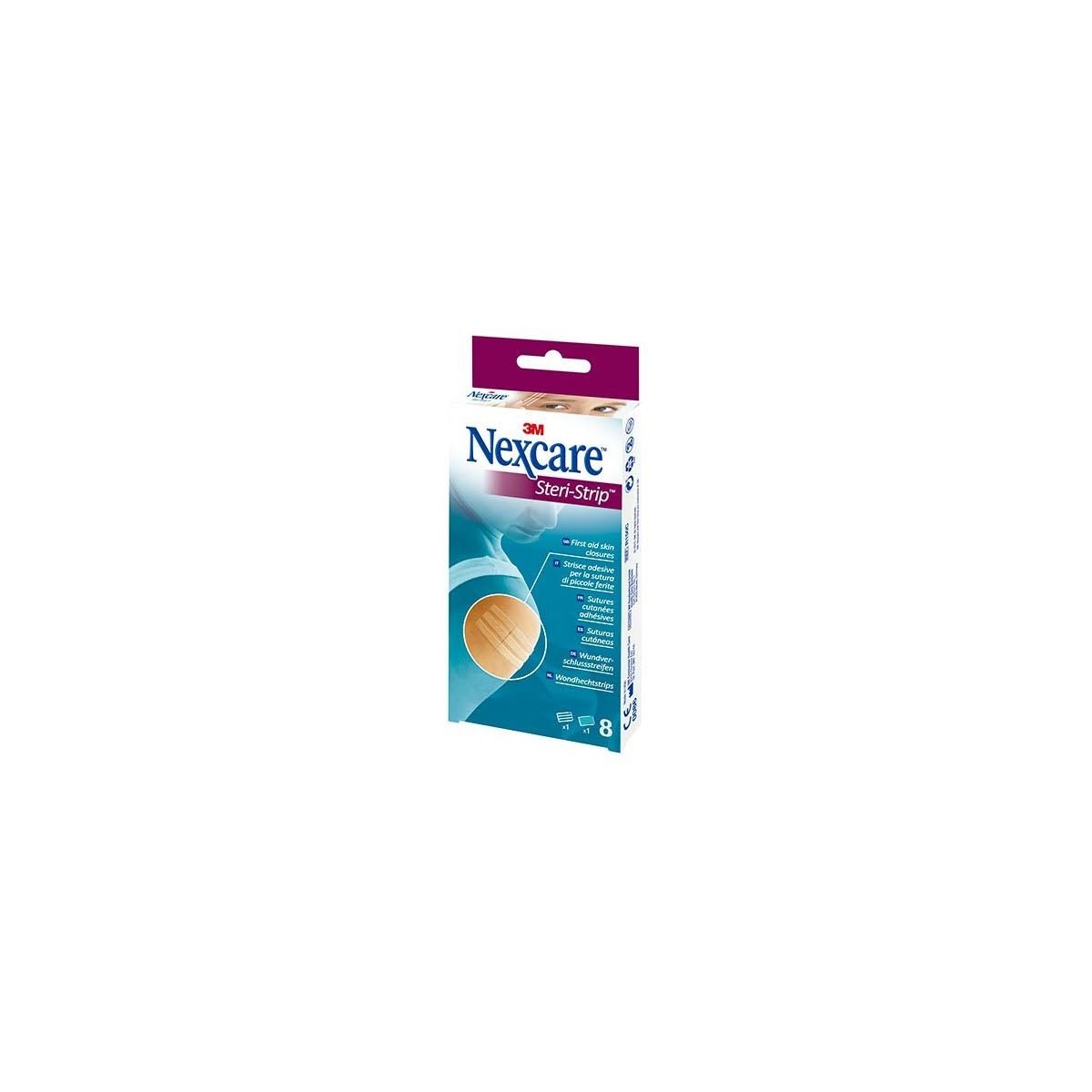steri strip 6 tiras sutura cutanea 6mm x 38mm