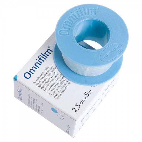 hartmann omnifilm esparadrapo film transparente 25cm x 5m