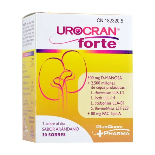 urocran forte 30 sobres