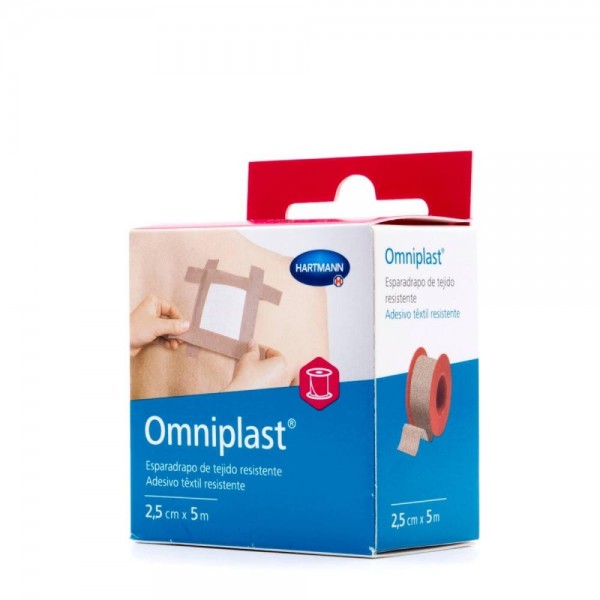 esparadrapo hipoalergico omniplast tejido 5 m x 250 cm
