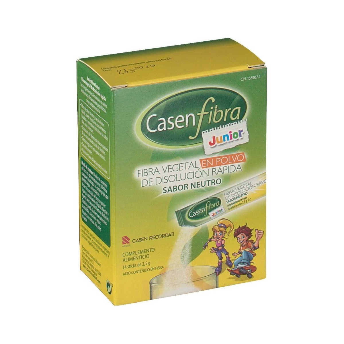 casenfibra junior 14 sobres 25 g