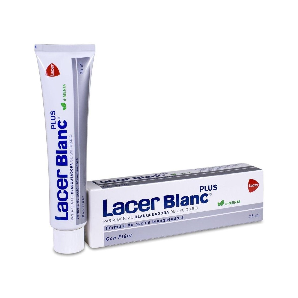 lacer blanc plus pasta dental menta 75ml