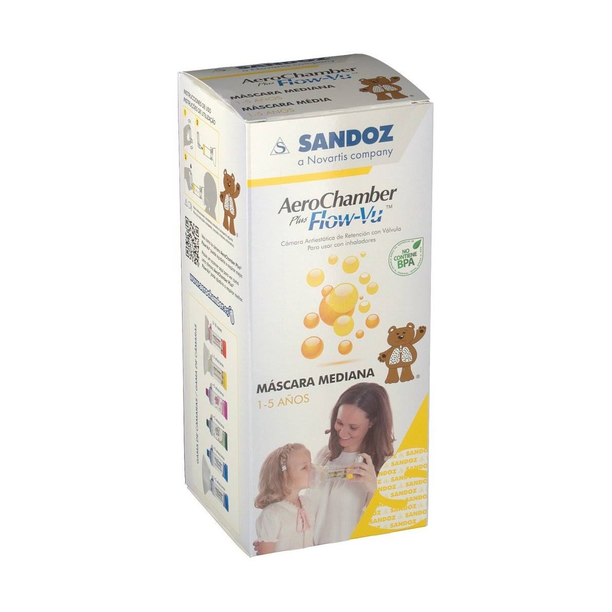 inhalador aerochamber infantil