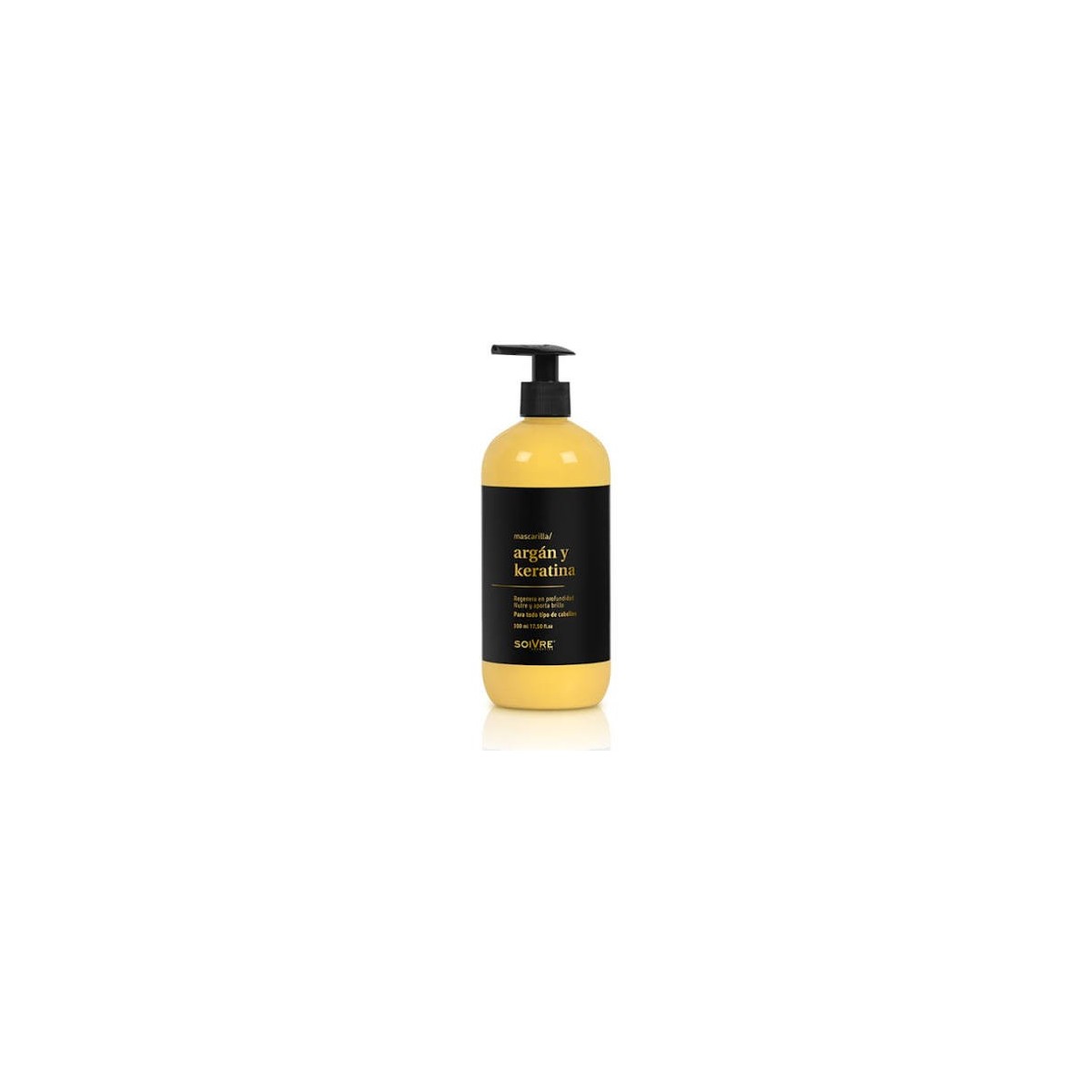 soivre mascarilla argan y keratina 500 ml