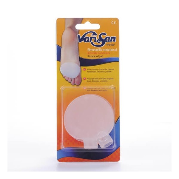 varisan hydrogel almohadilla metatarsal