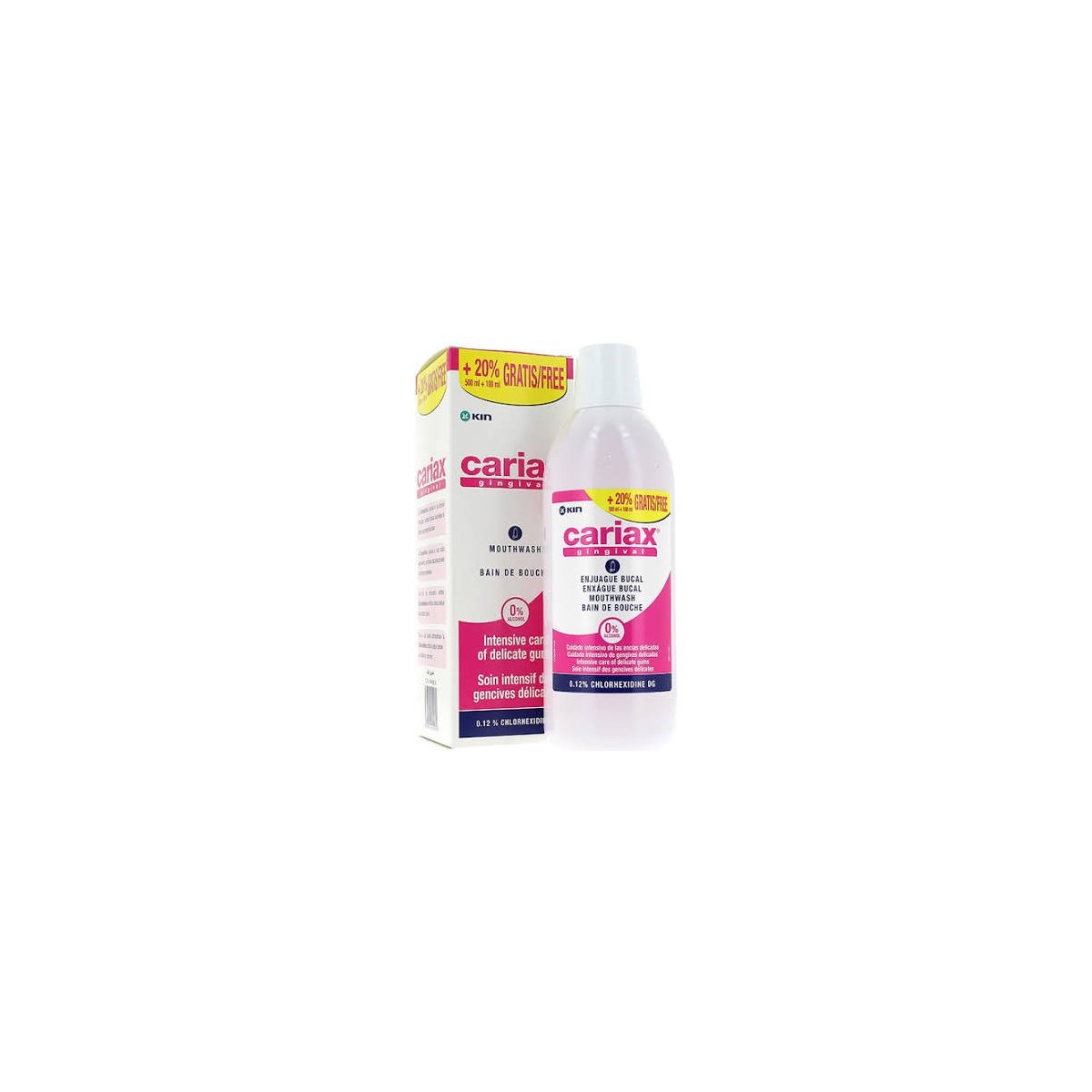 cariax gingival enjuague 500ml 100ml