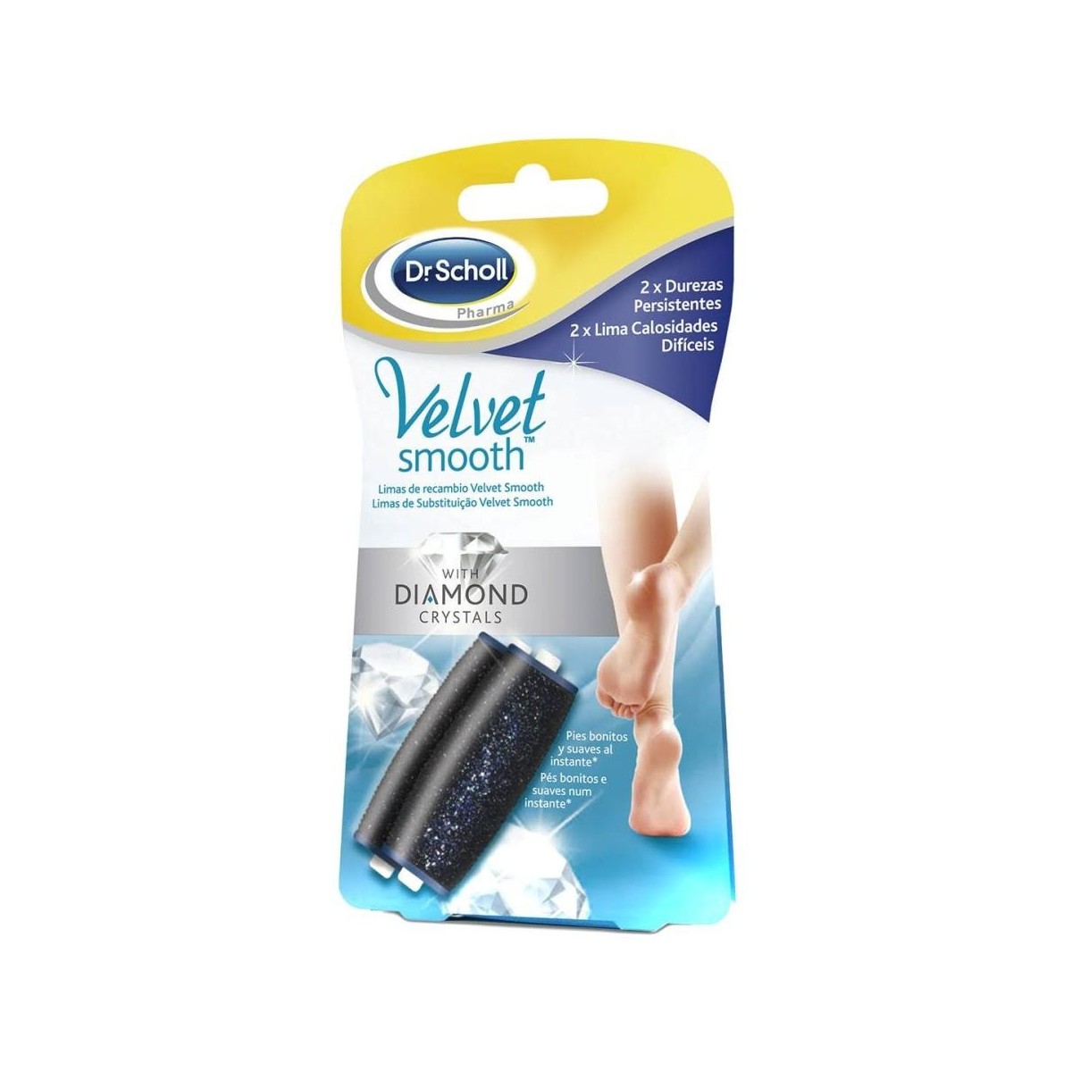 dr scholl velvet smooth recambio durezas persistentes