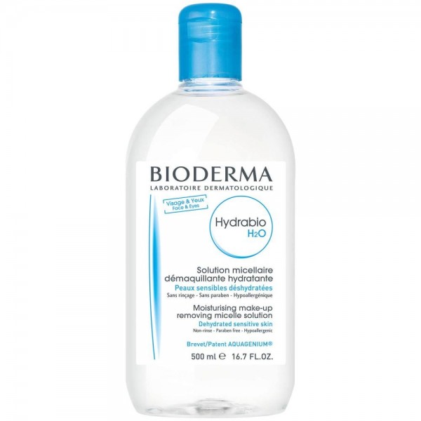 hydrabio h2o solucion micelar 500 ml bioderma