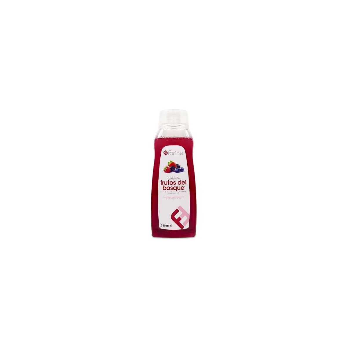 farline gel de bano frutos del bosque 750 ml