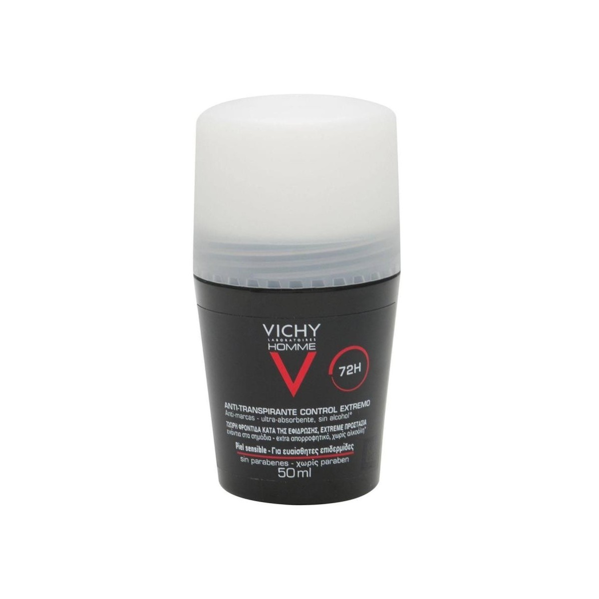 vichy homme desodorante anti transpirante 72h 50ml