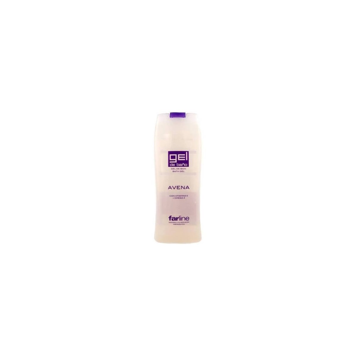 gel de bano avena farline 750 ml